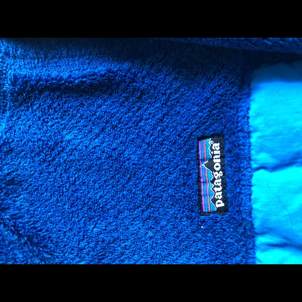 Patagonia long sleeve pull over fleece